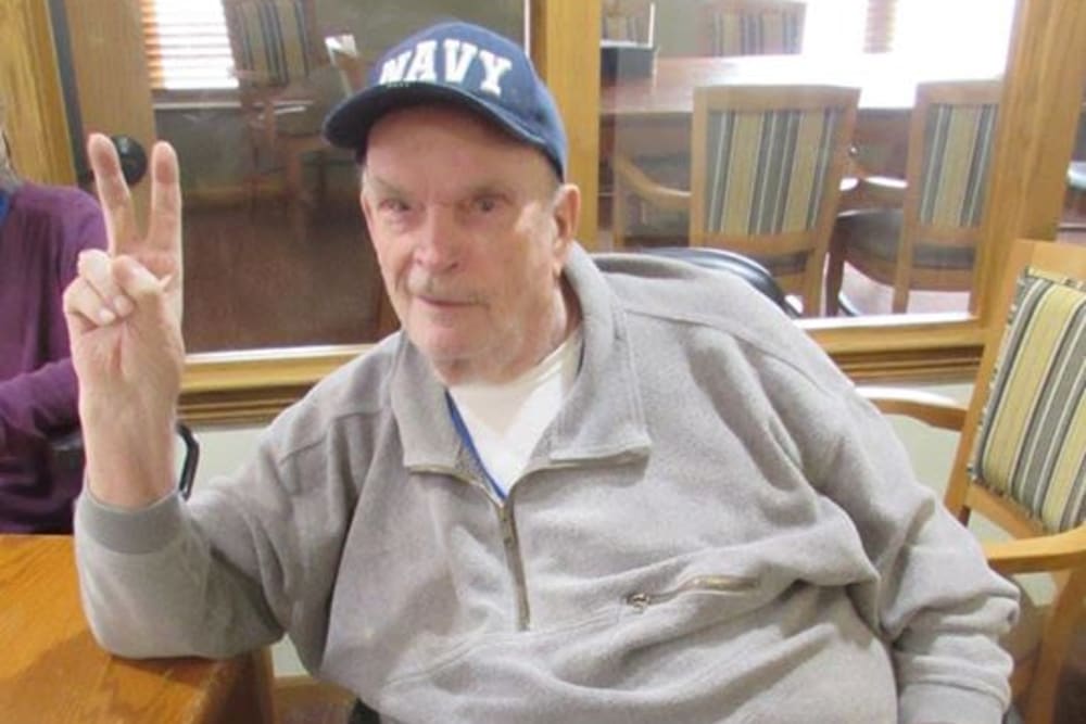 Resident at Age Well Centre for Life Enrichment