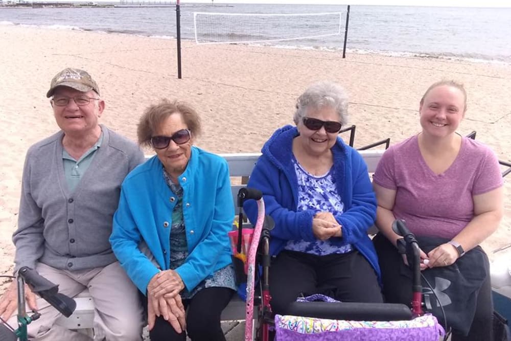 Residents at Age Well Centre for Life Enrichment