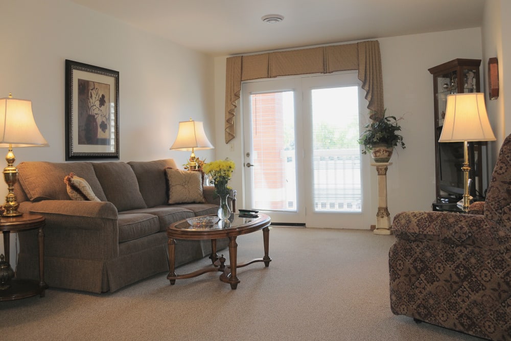 living room in residence